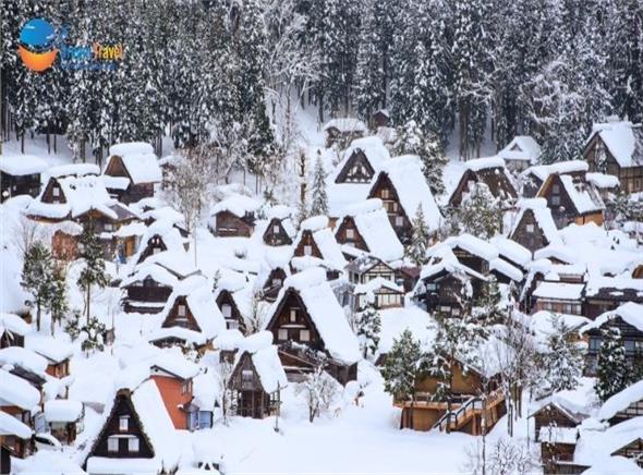 Tour Nhật Bản Đón Năm Mới Ở Làng Cổ Shirakawago 6N5Đ